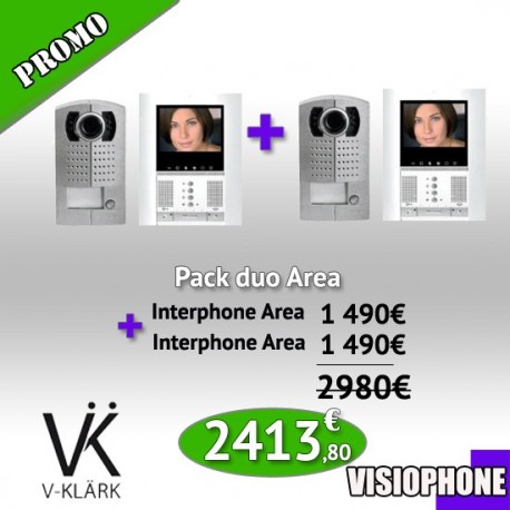 Pack Duo Visiophone Area 
